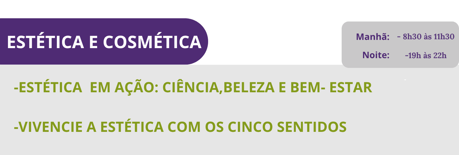 Estética e Cosmética