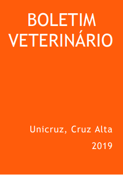Boletim Veterinário V.1, N.2, 2019