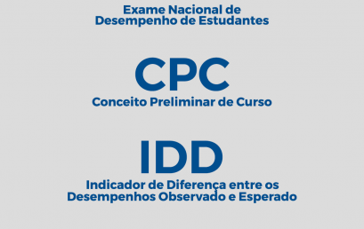 Enade, CPC e IDD