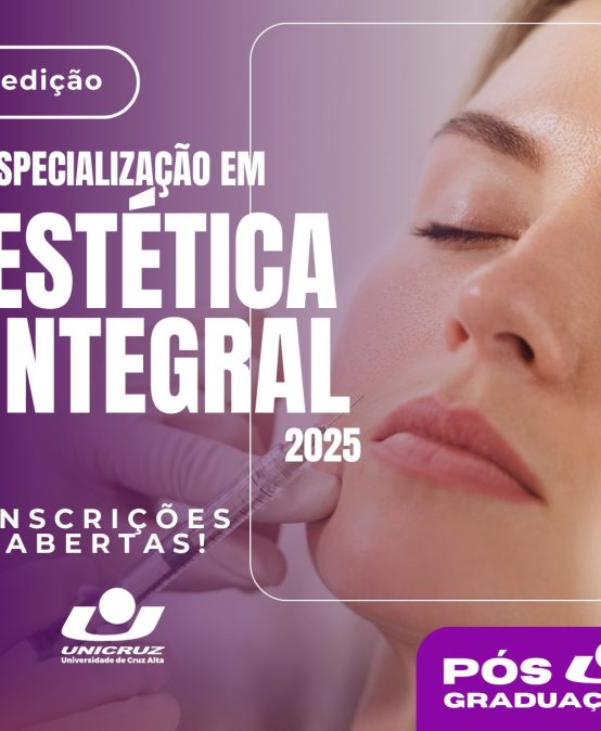 Especialização em Estética Integral – 5ª Edição