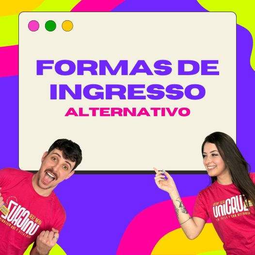 Outras formas de ingresso