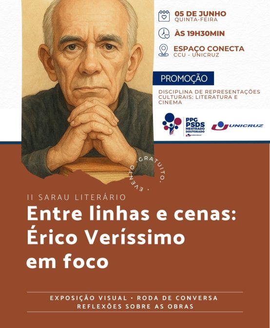 II Sarau Literário: Entre Linhas e Cenas – Érico Veríssimo em Foco