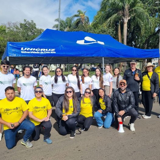 ACADÊMICOS DE FISIOTERAPIA DERAM SUPORTE AO EVENTO