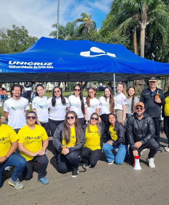 ACADÊMICOS DE FISIOTERAPIA DERAM SUPORTE AO EVENTO
