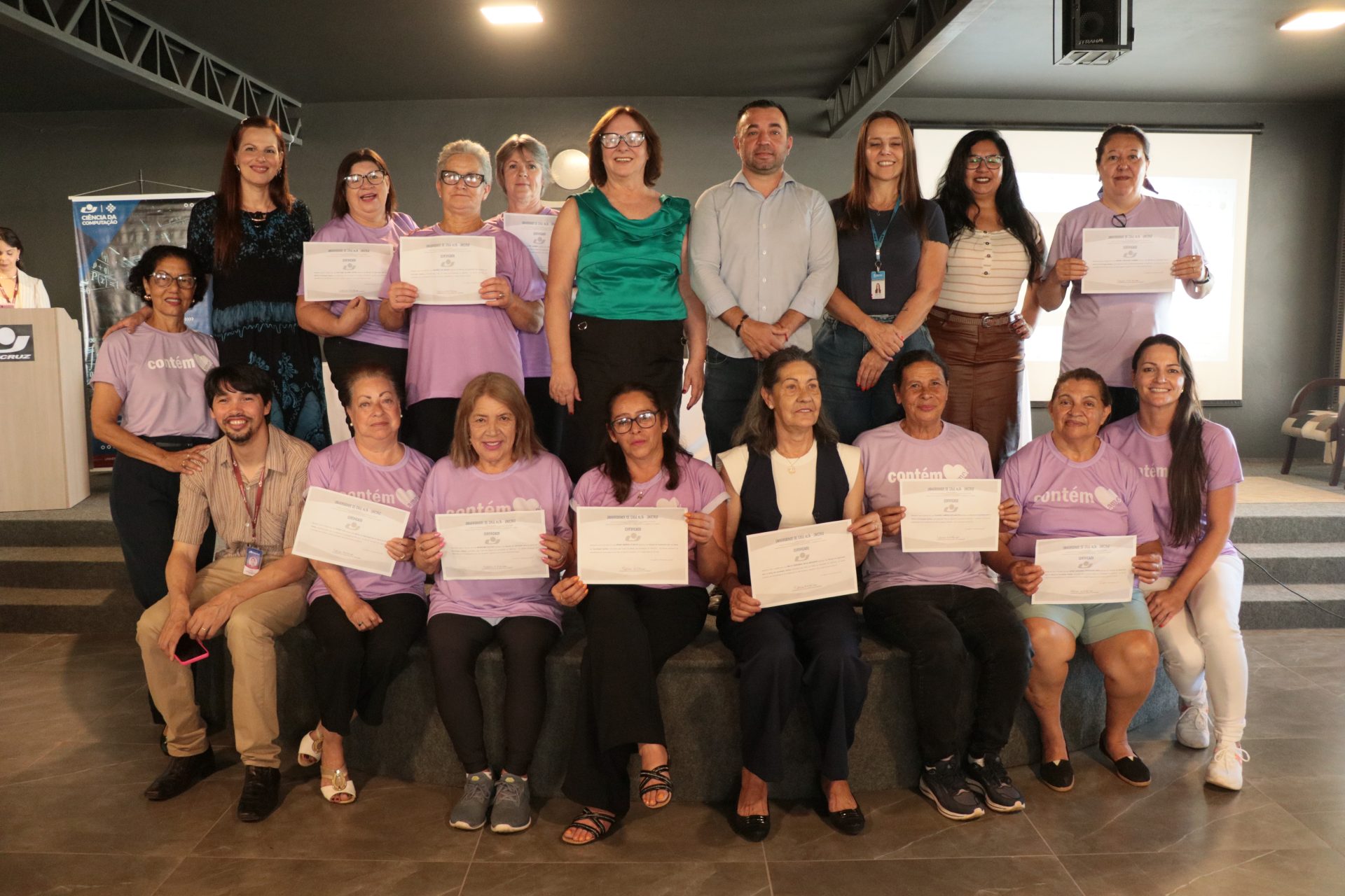 FORMATURA DA TURMA DE INCLUSÃO DIGITAL
