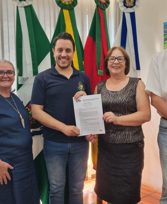 PREFEITO DE PANAMBI RECEBEU REITORIA