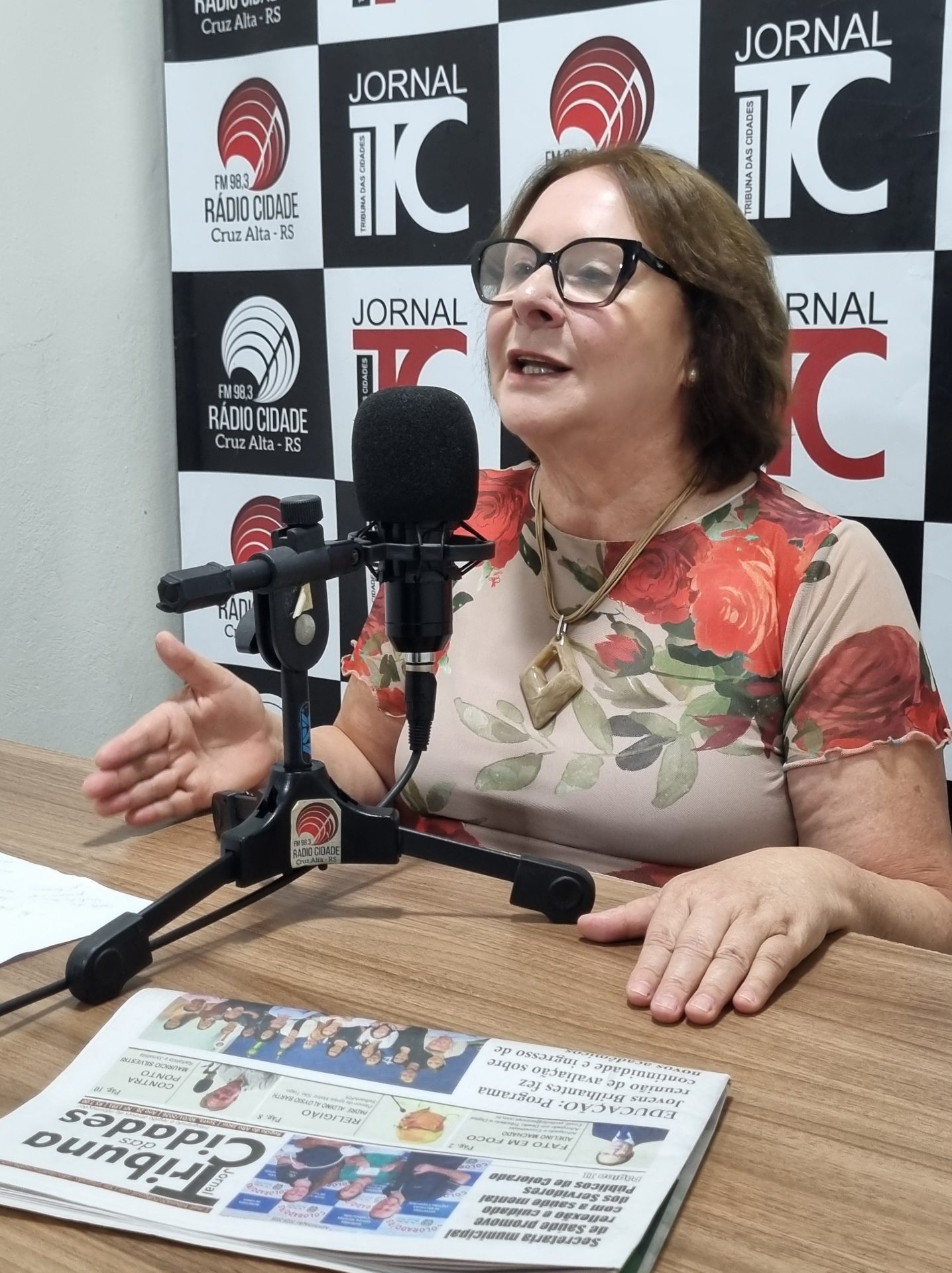 ENTREVISTA DA REITORA NA RÁDIO CIDADE FM