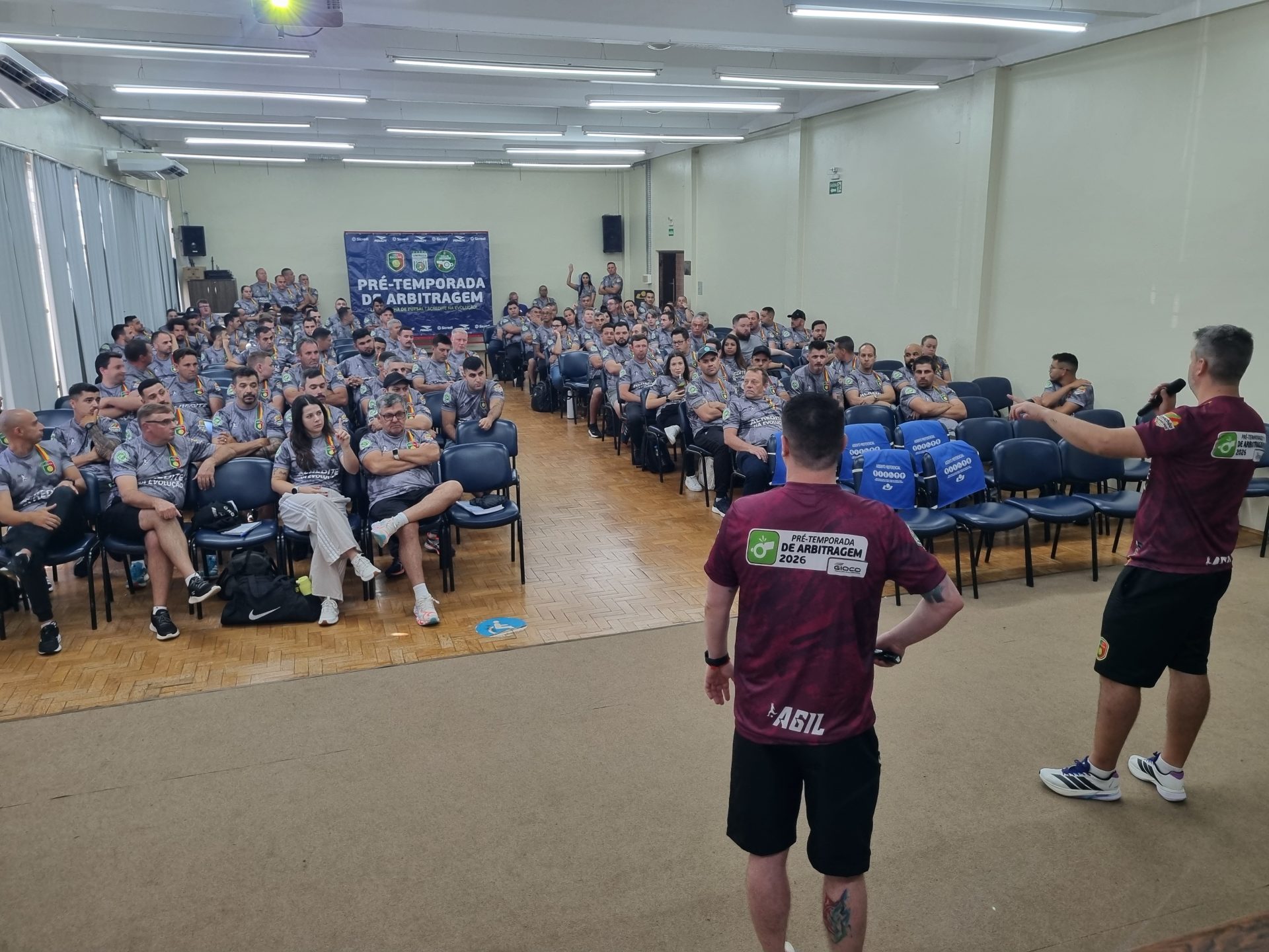 LIGA GAÚCHA DE FUTSAL: PRÉ-TEMPORADA DE ARBITRAGEM LIGA GAÚCHA DE FUTSAL: PRÉ-TEMPORADA DE ARBITRAGEM