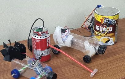 ALUNOS FAZEM PROTÓTIPOS DE ROBÔS