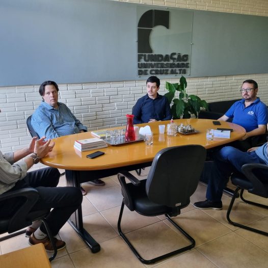 VISITA DE CEO DA FUNDAÇÃO UNIVERSIDADE DE CAXIAS DO SUL
