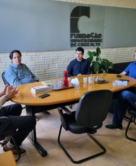 VISITA DE CEO DA FUNDAÇÃO UNIVERSIDADE DE CAXIAS DO SUL