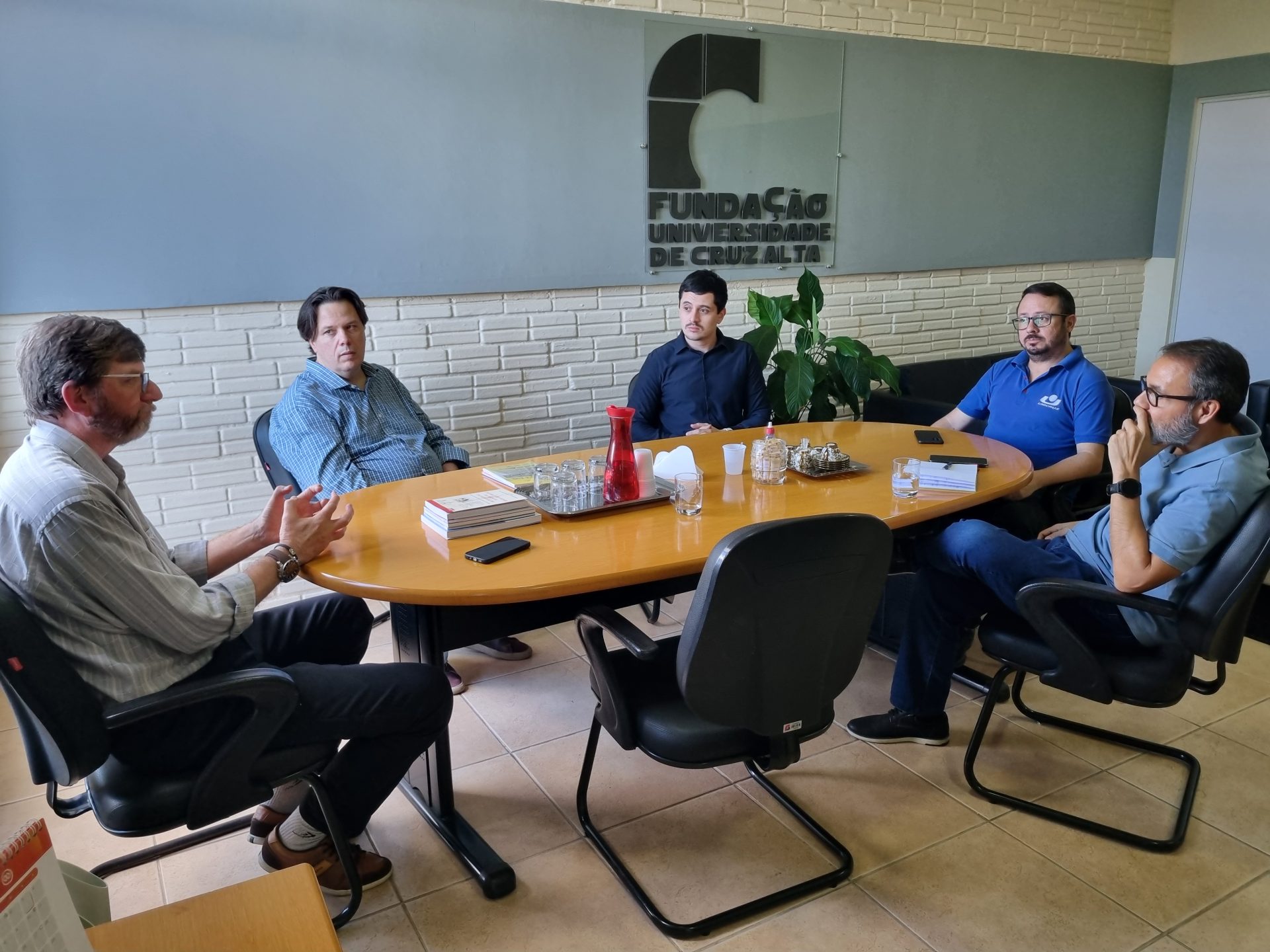 VISITA DE CEO DA FUNDAÇÃO UNIVERSIDADE DE CAXIAS DO SUL