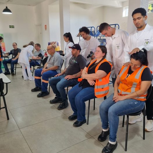 AÇÃO DE SAÚDE NA INDÚSTRIA FOCKINK