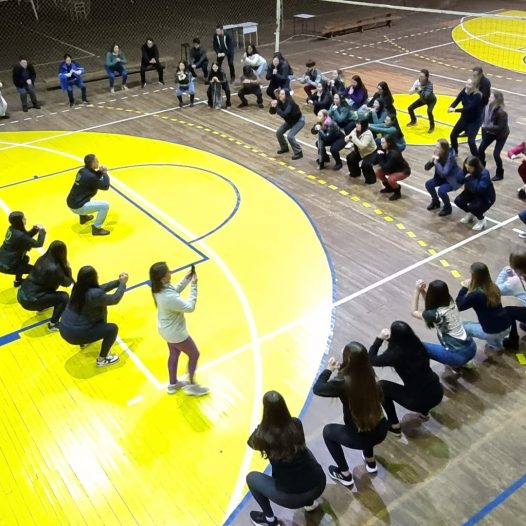 DIA DO DESAFIO NO GINÁSIO DO CAMPUS
