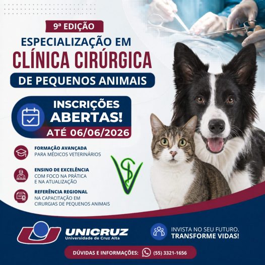 Especialização Em Clínica Médica E Cirúrgica De Pequenos Animais – 9ª Edição