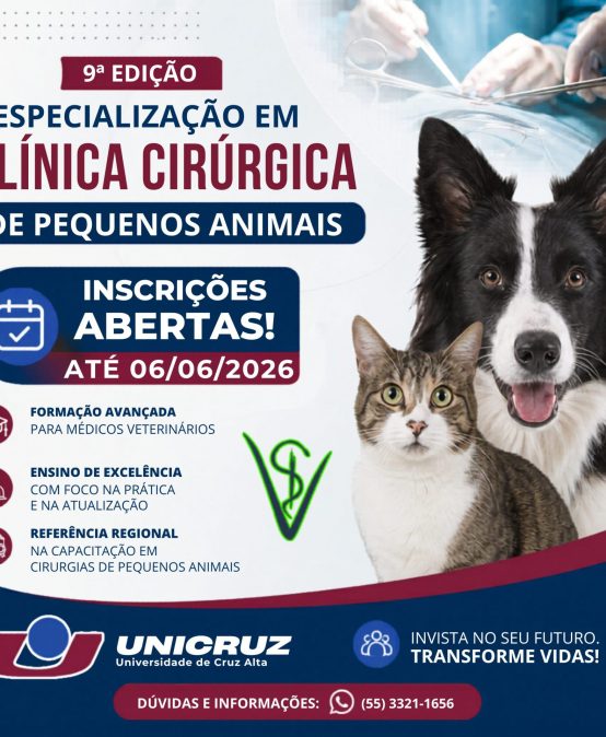 Especialização Em Clínica Médica E Cirúrgica De Pequenos Animais – 9ª Edição