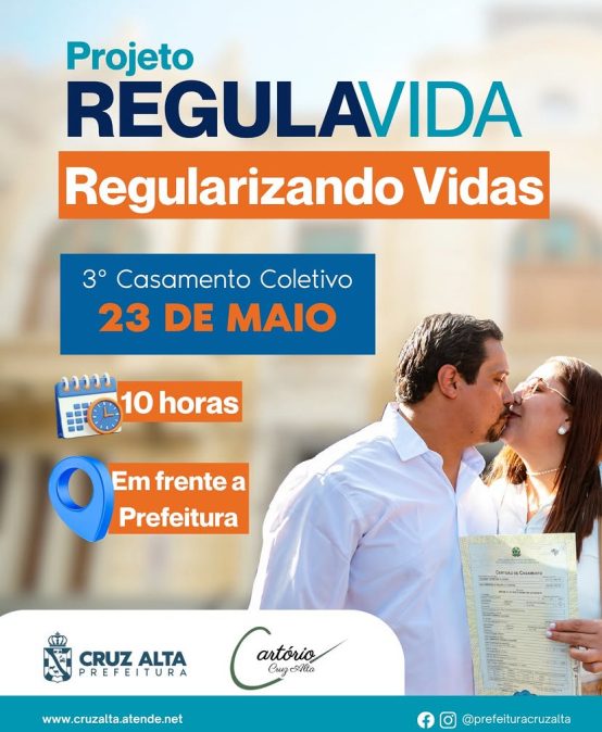 REGULARIZANDO VIDAS (Casamento Coletivo)