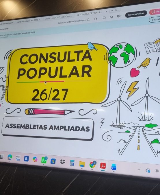 CONSULTA POPULAR: PROPOSTAS DEFINIDAS