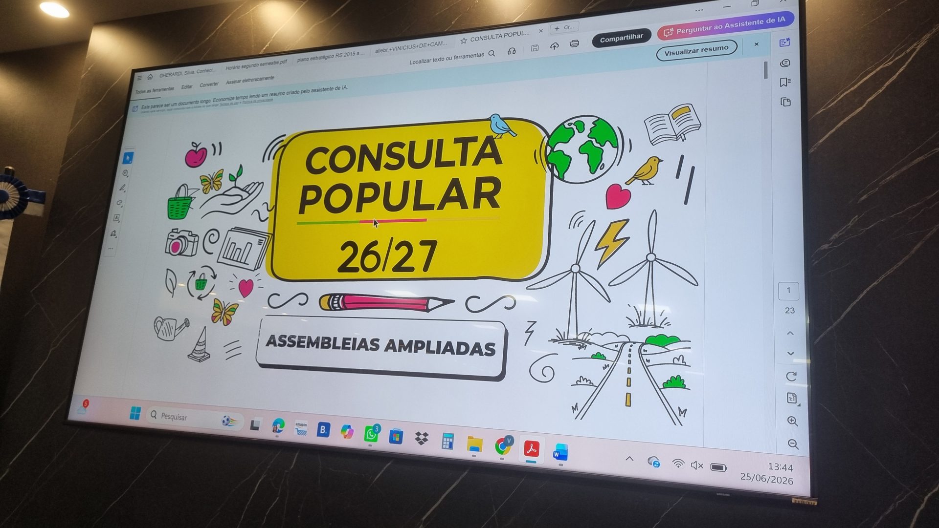 CONSULTA POPULAR: PROPOSTAS DEFINIDAS