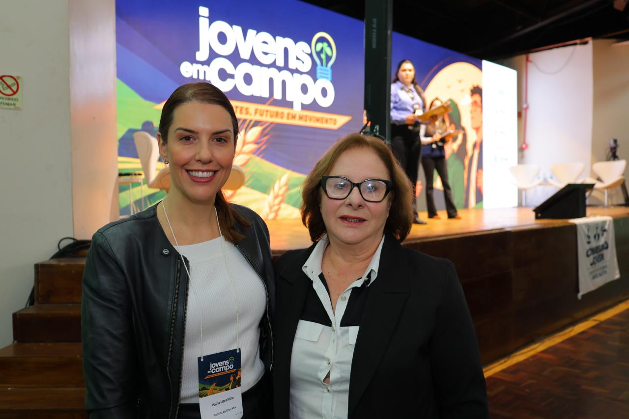 REITORA PRESENTE NO 11º JOVENS EM CAMPO