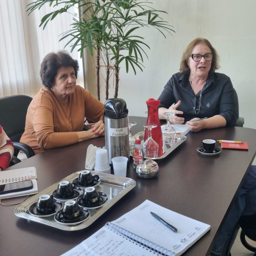 VISITA DA COORDENADORA DO MINISTÉRIO DA CULTURA NO RS
