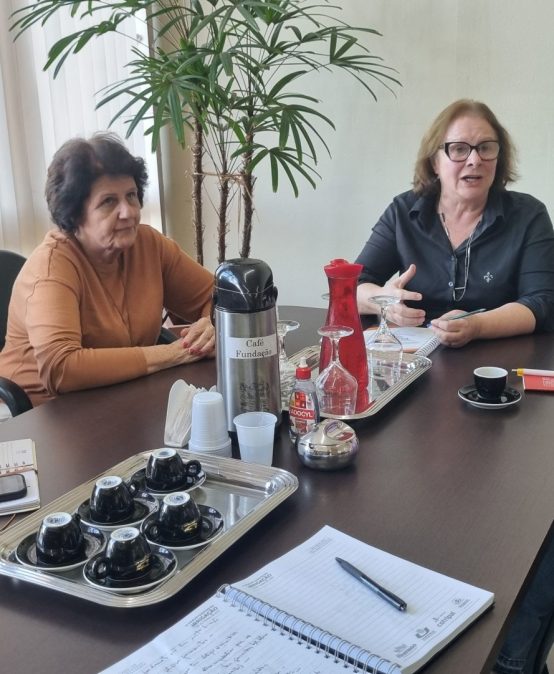 VISITA DA COORDENADORA DO MINISTÉRIO DA CULTURA NO RS