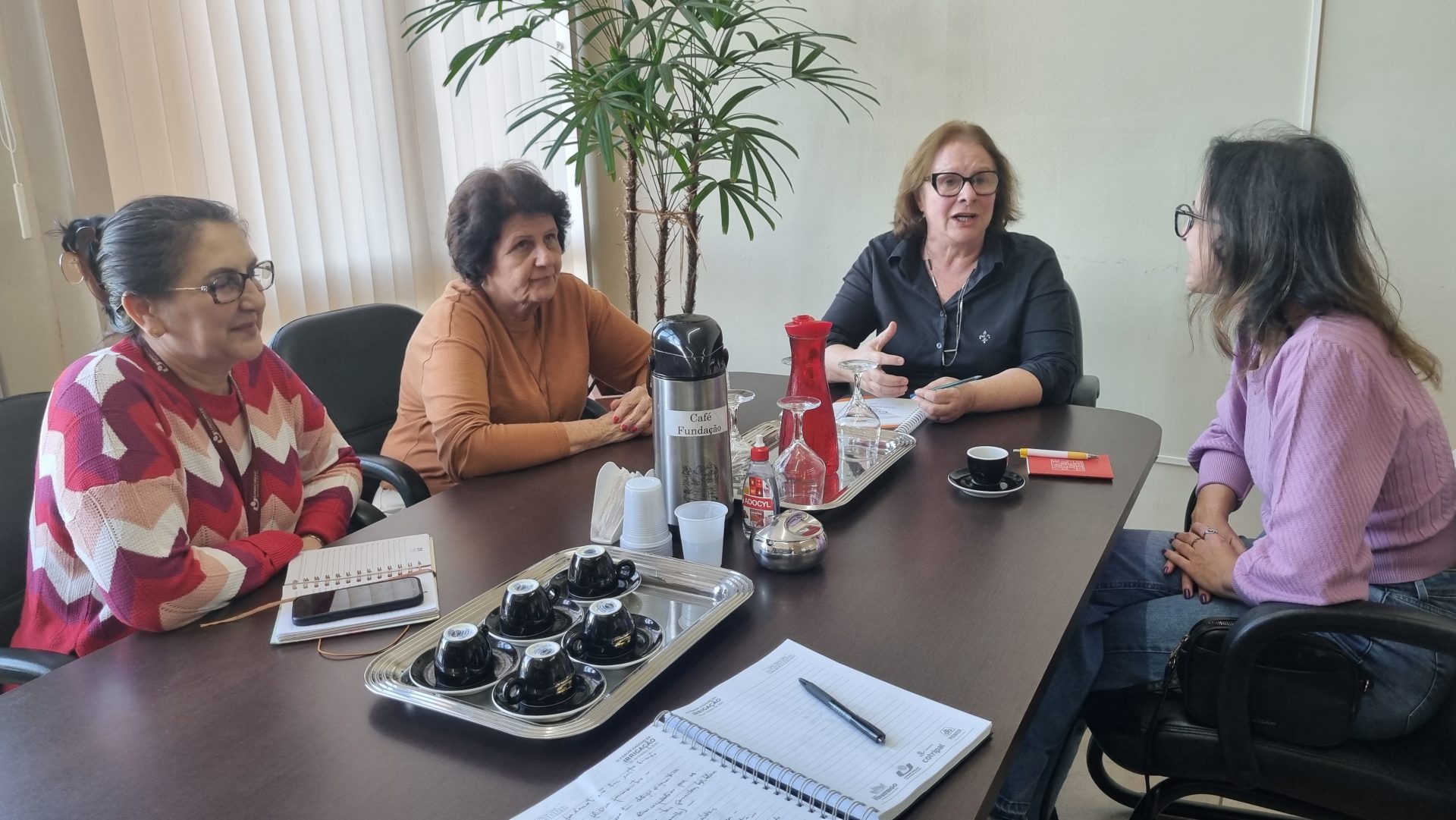 VISITA DA COORDENADORA DO MINISTÉRIO DA CULTURA NO RS VISITA DA COORDENADORA DO MINISTÉRIO DA CULTURA NO RS